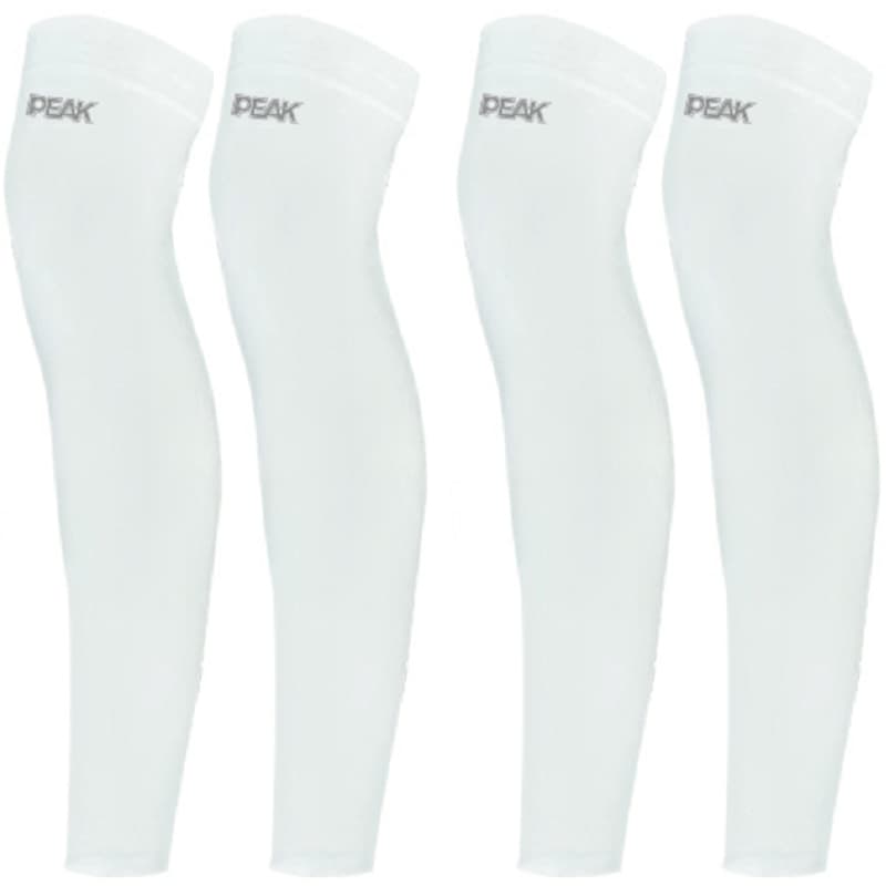 PEAK Polyamide Sun Protection Leg Covers White 2 Pairs