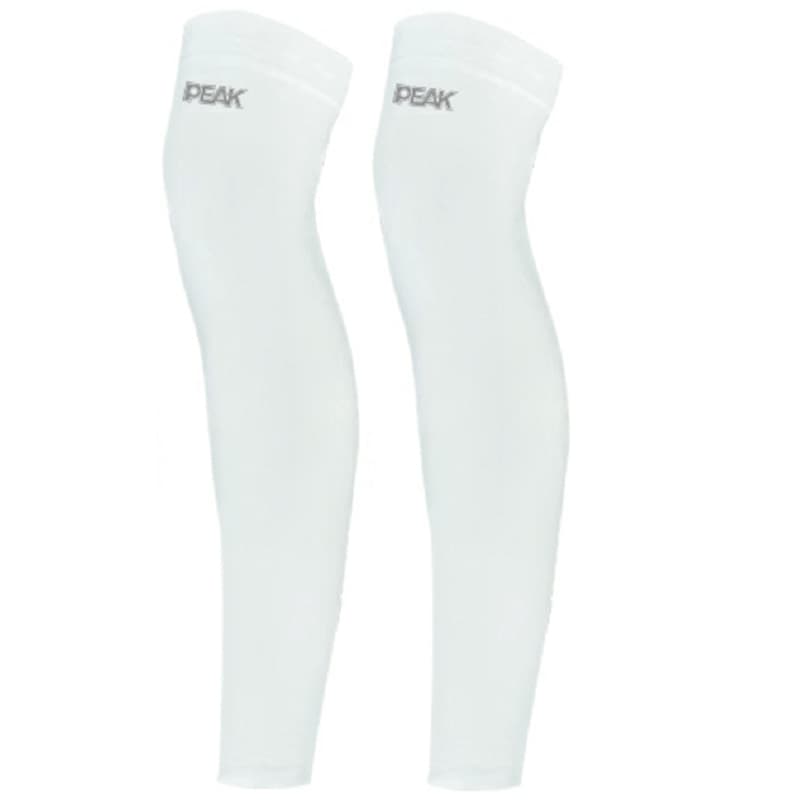 PEAK Polyamide Sun Protection Leg Covers White 1 Pair