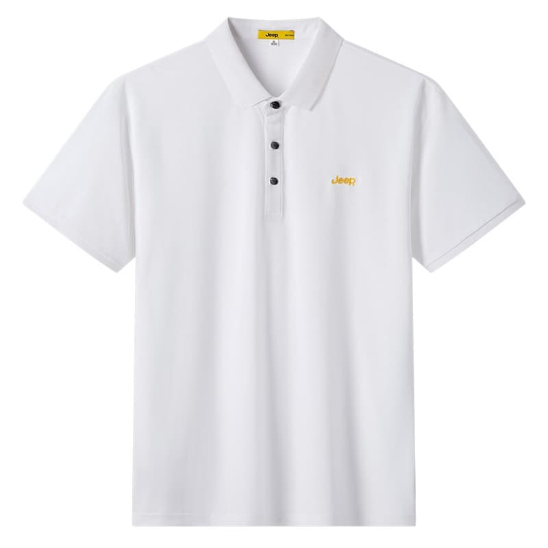 Jeep Outdoor Luxury Collection Polo Shirt White