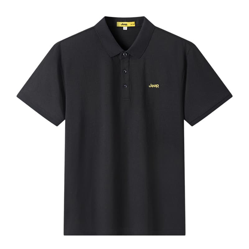 Jeep Outdoor Luxury Collection Polo Shirt Black