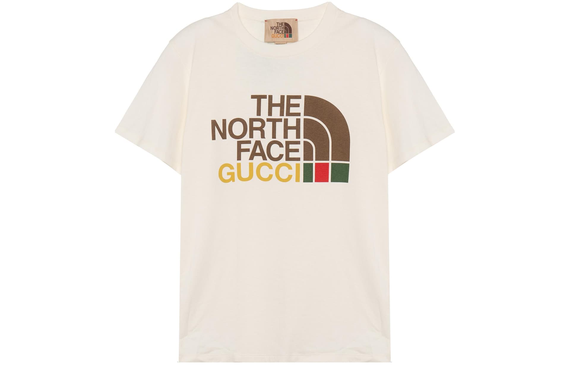 GUCCI x THE NORTH FACE Drop Shoulder Sleeve T Shirt White