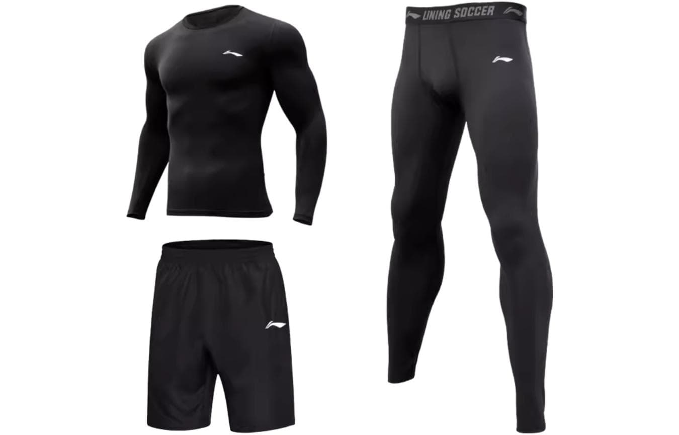 Li Ning Fitness Set Black