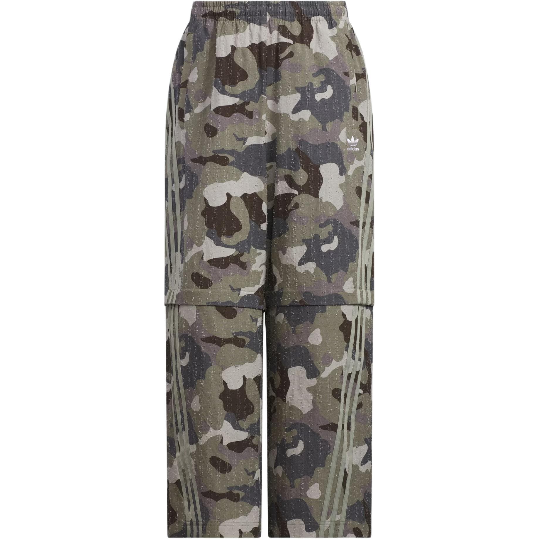 Adidas Originals ADILENIUM CAMO TRACK TRACKSUIT BOTTOMS Sports Strata Olive Green