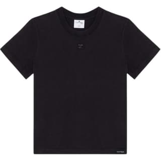 Courrèges Logo Patch Crewneck T Shirt
