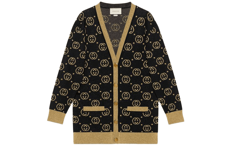 GUCCI Knitwear Black Vneck Moderate