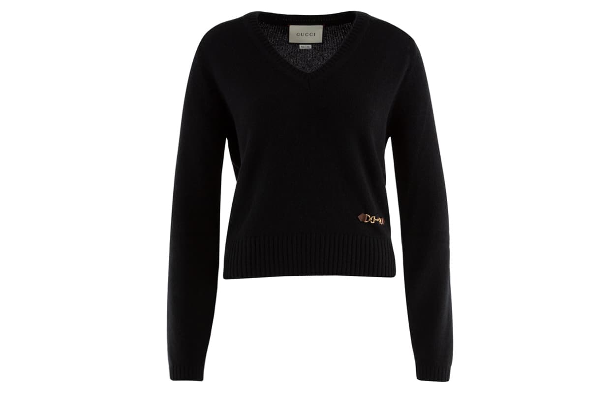 GUCCI Cashmere Sweater Black