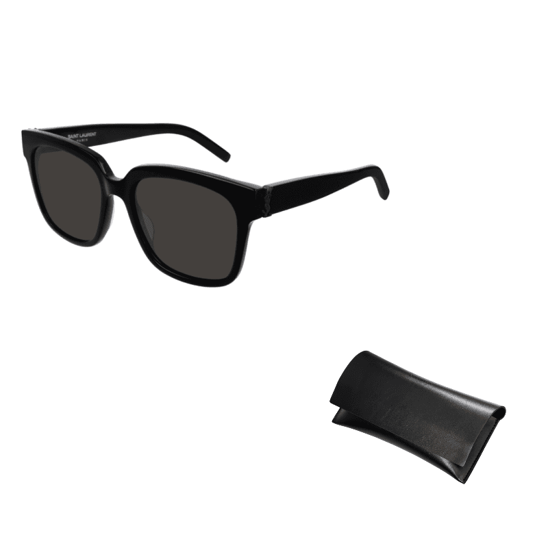 SAINT LAURENT Eyewear Square Frame Sunglasses Black