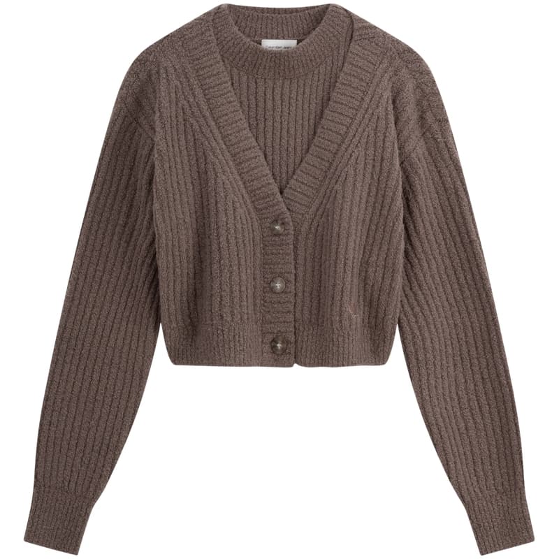 CALVIN KLEIN Knitwear Dark Taupe