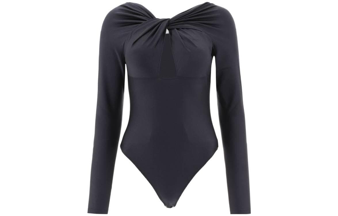 COPERNI Cut Out Detailed Long Sleeved Black