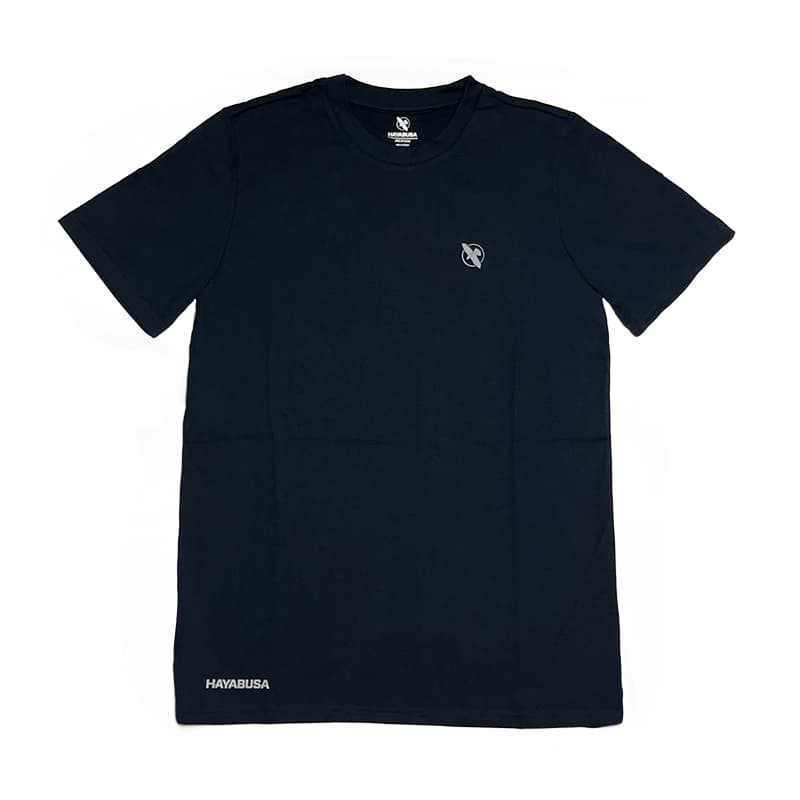 HAYABUSA T Shirts Crew Neck Moderate Straight Fit Dark Gold Blue