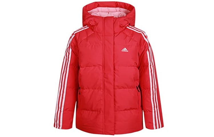 Adidas Down Jackets Pink Hooded Thickened Other Pink
