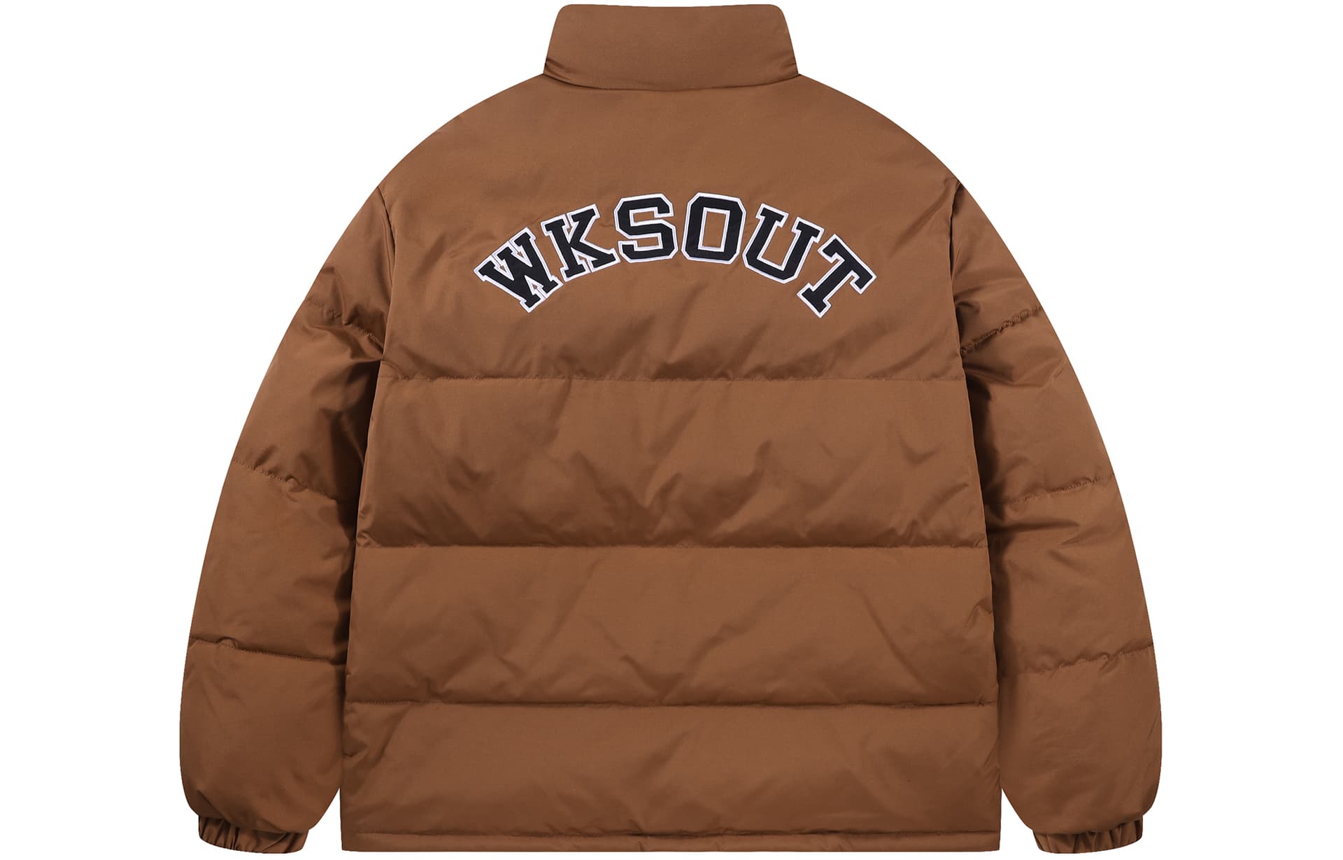 NICEBAD Puffer Jackets Stand Collar Moderate Straight Fit