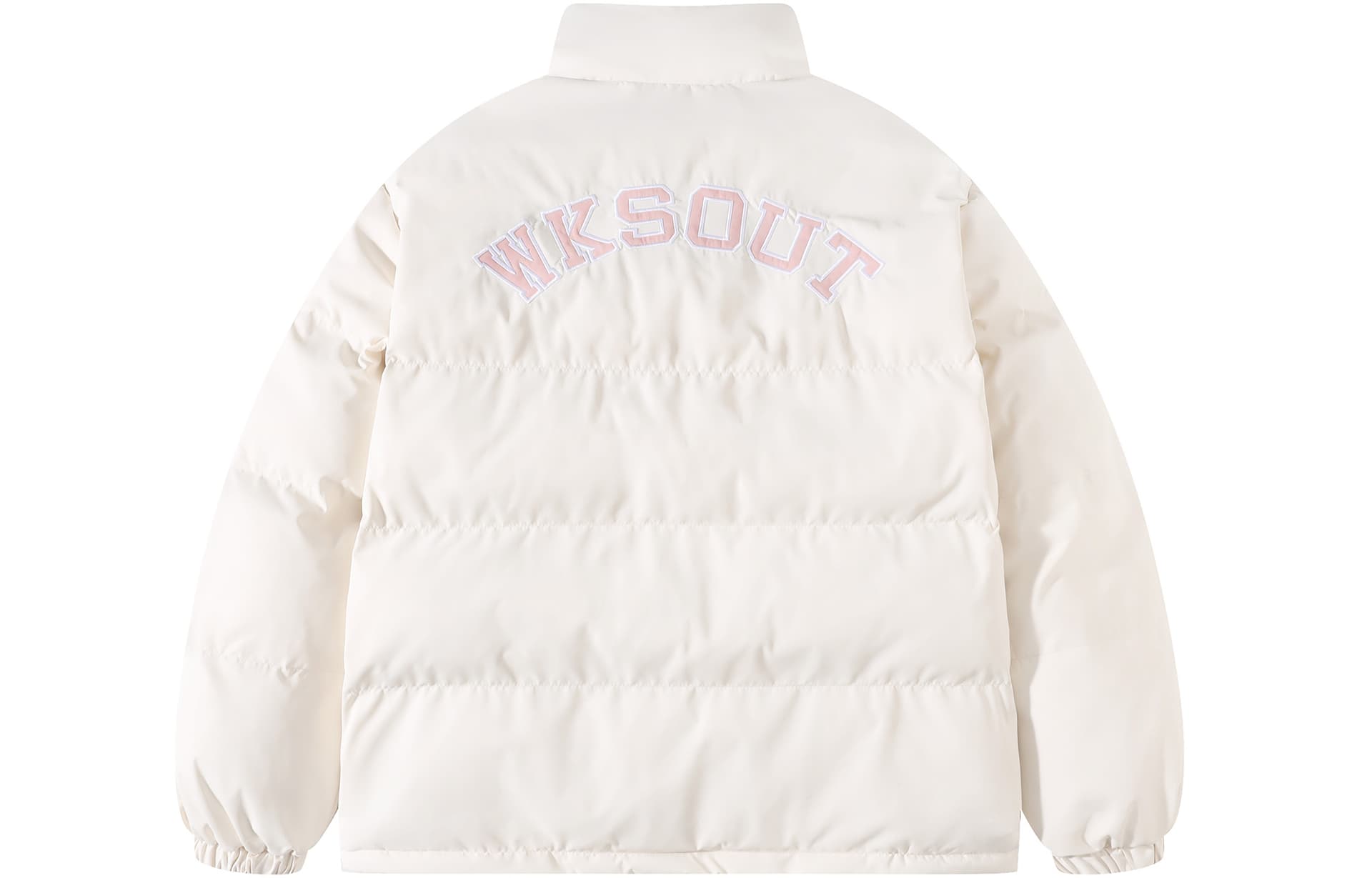 NICEBAD Puffer Jackets Stand Collar Moderate Straight Fit