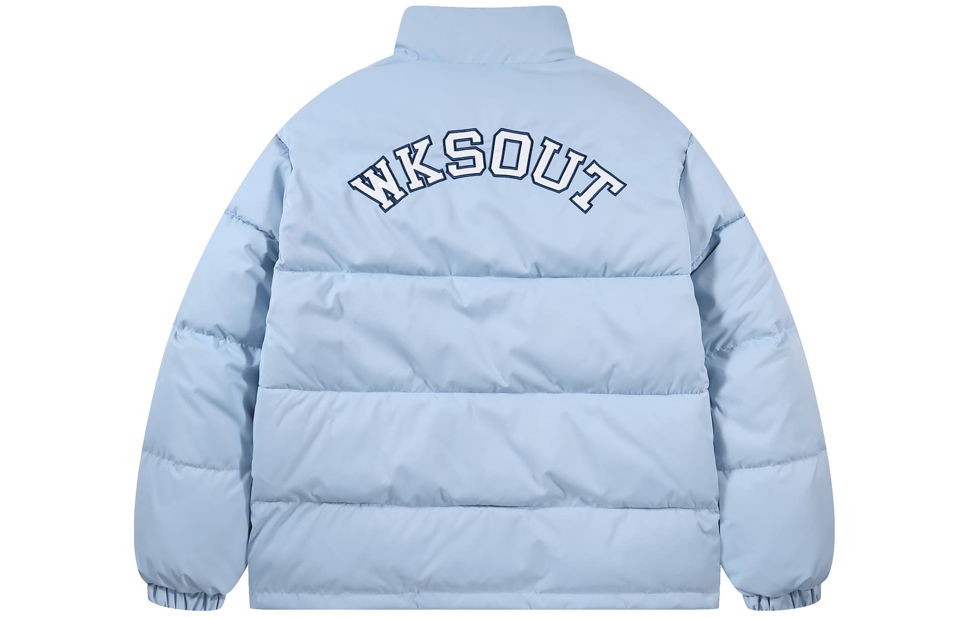NICEBAD Puffer Jackets Stand Collar Moderate Straight Fit