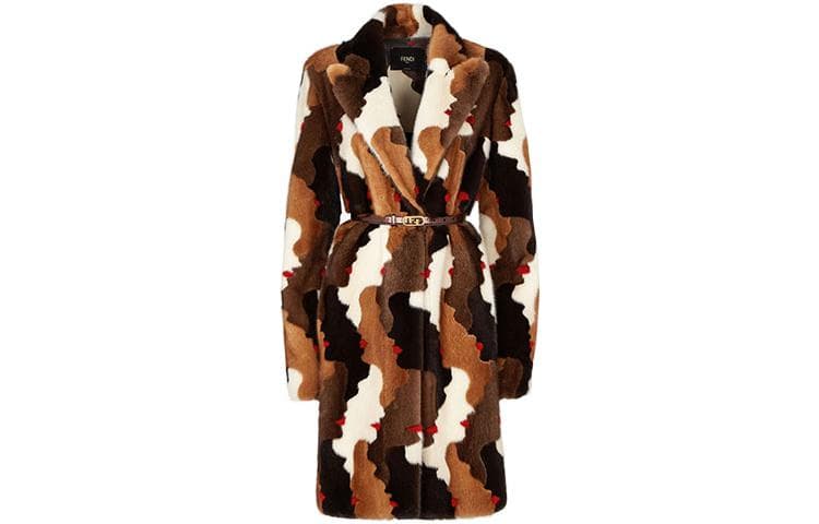 FENDI Jackets Multicolor Moderate Straight Fit