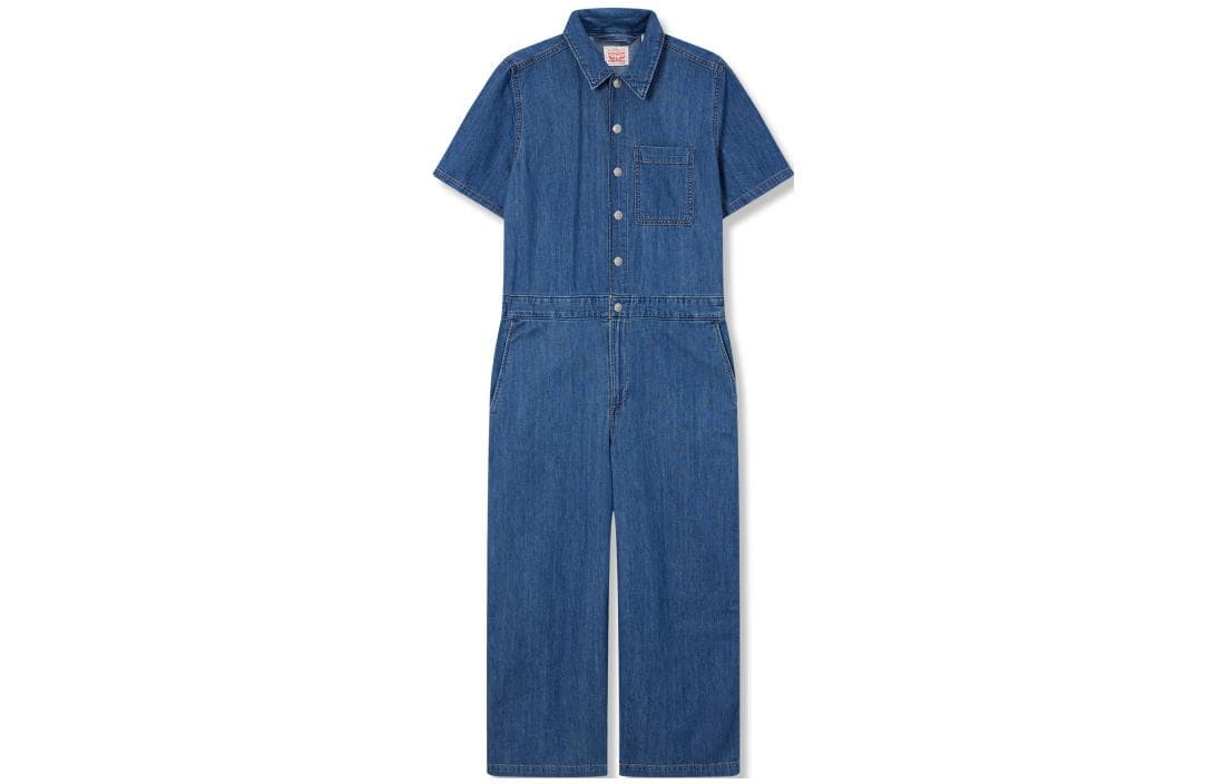 Levis Blue Jumpsuit Blue