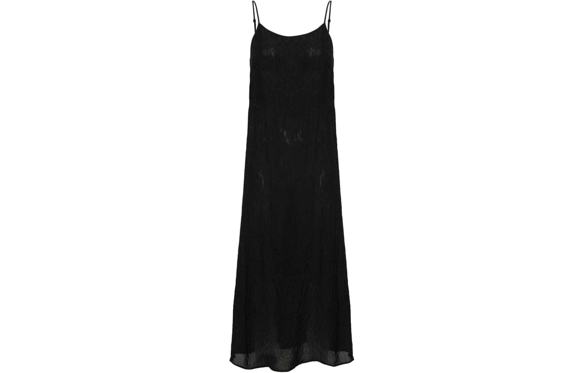 UMA WANG Scoop Neck Midi Dress