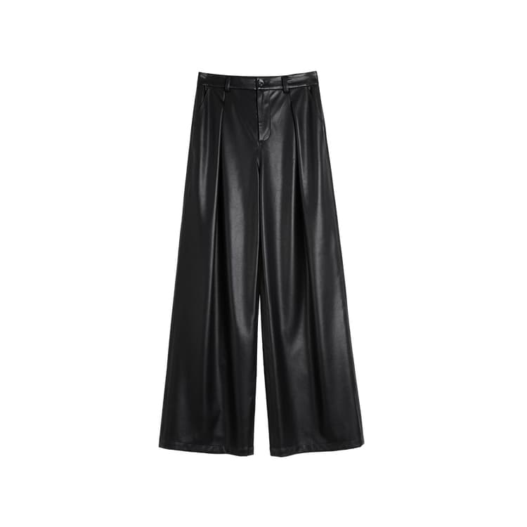 ELLE Thin Wide Leg Black