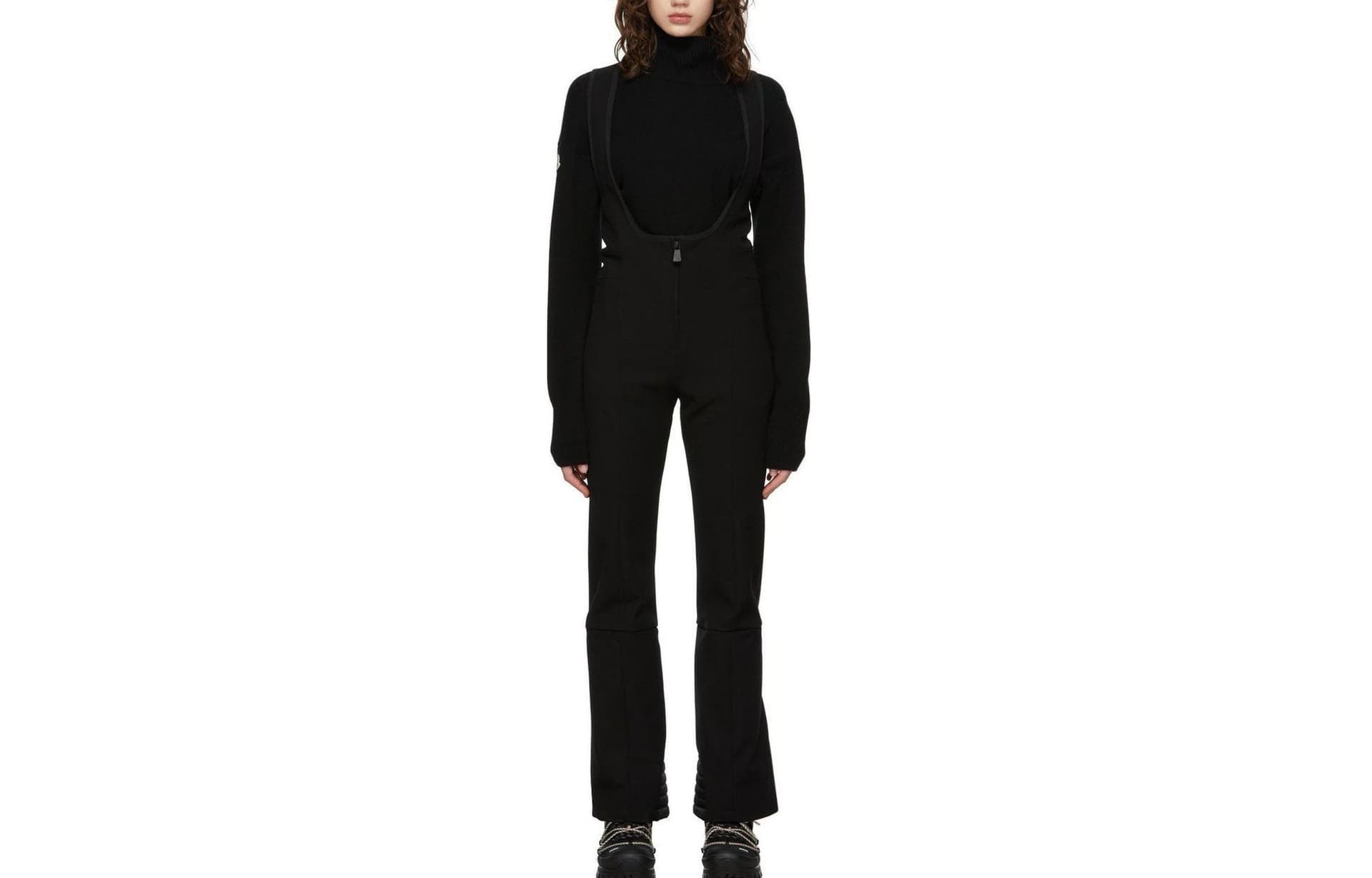Moncler Black Moderate Straight Fit Black