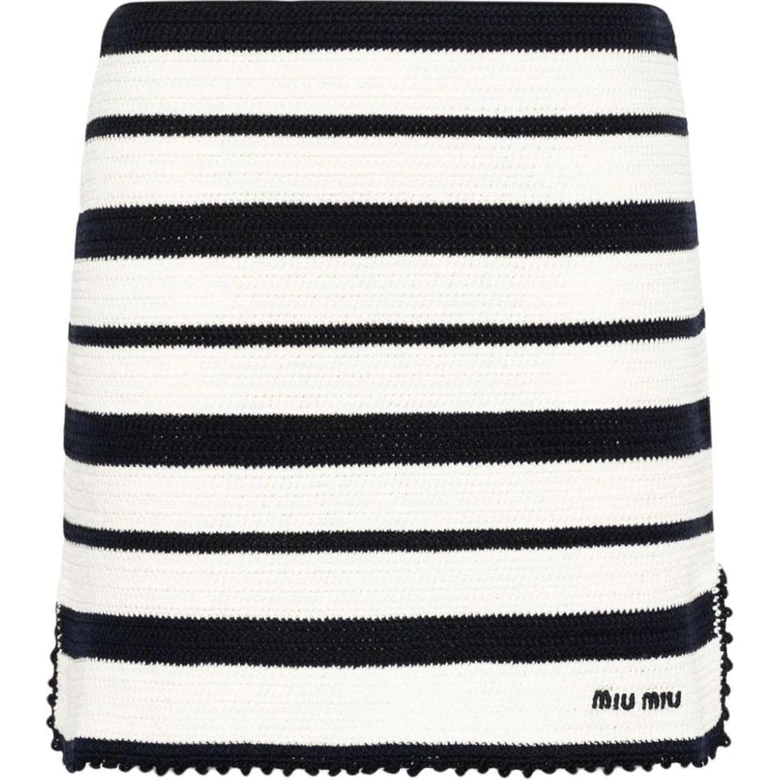 MIU MIU Short Black White