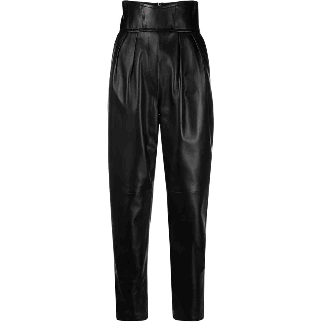 PHILIPP PLEIN High waisted Trousers Black