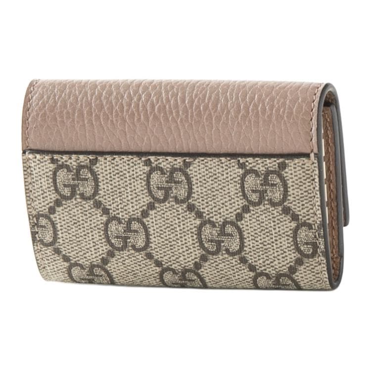 GUCCI GG Marmont Key Pouch Regular Pink