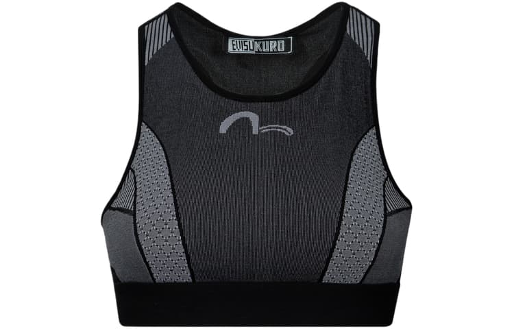 EVISU Sleeveless Sports Shirts Black Other Black