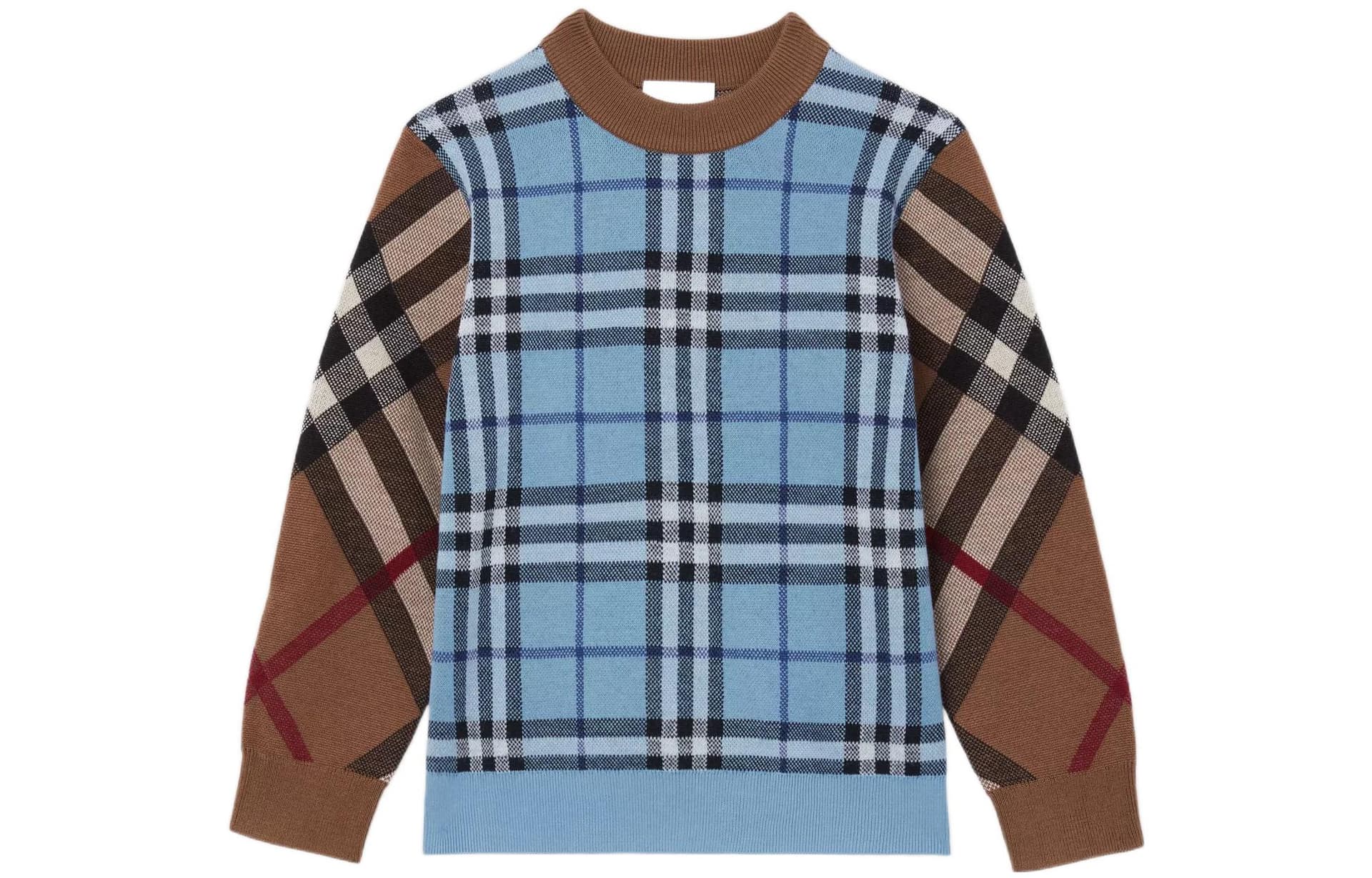 Burberry Sweater FW22 Blue Kids' Blue
