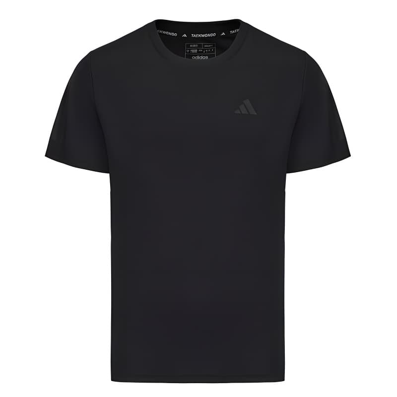 Adidas Short Sleeved T Shirts Black Black