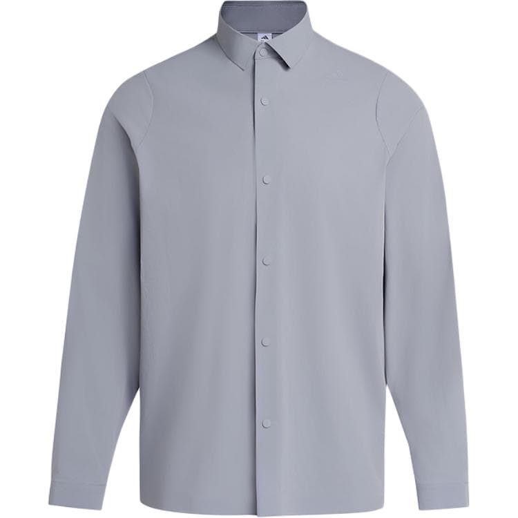 Adidas Shirts Gray Lapel Moderate Other Gray