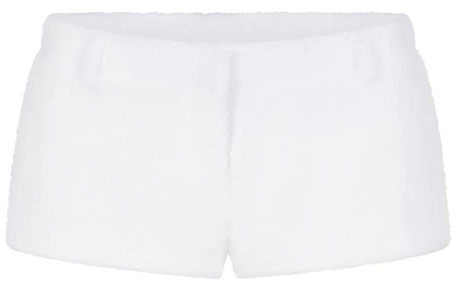 SKIMS TERRY COVER UPS SHORT SNOW/Snow SNOW/Snow