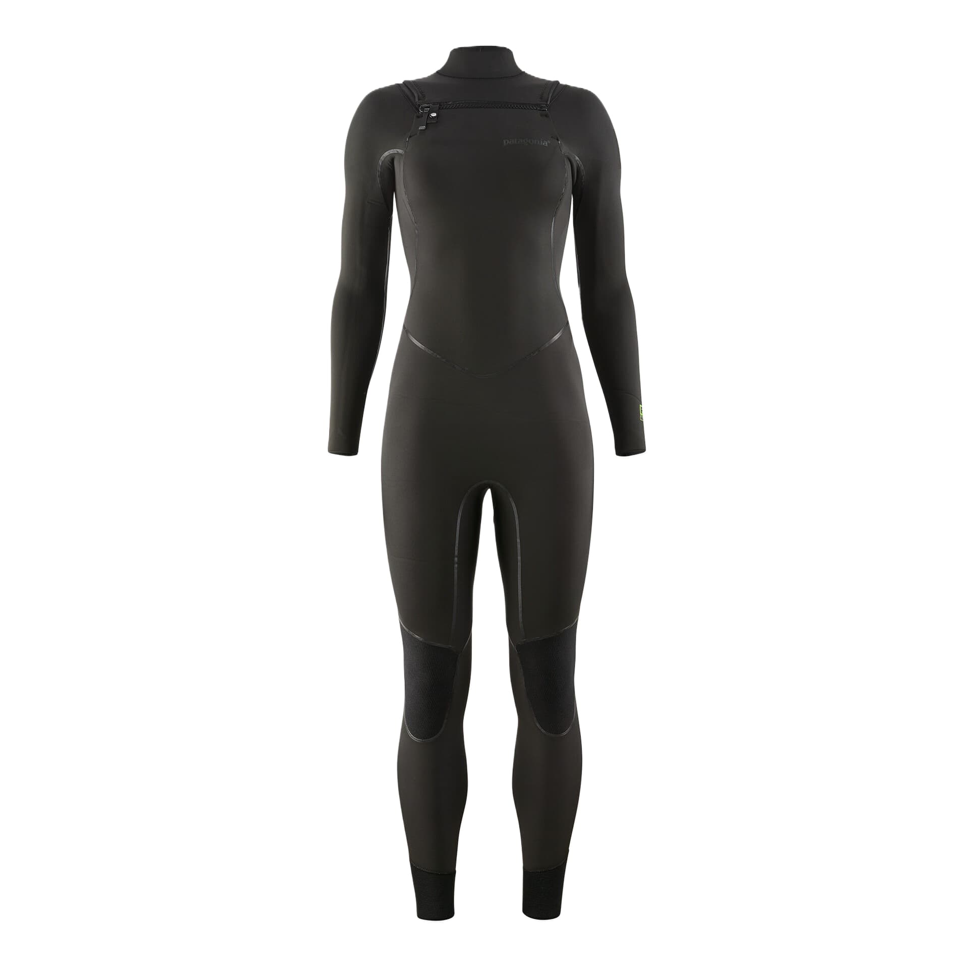 Patagonia R2 SS24 ® Yulex® Front Zip Full Suit Diving Wetsuit Black Black