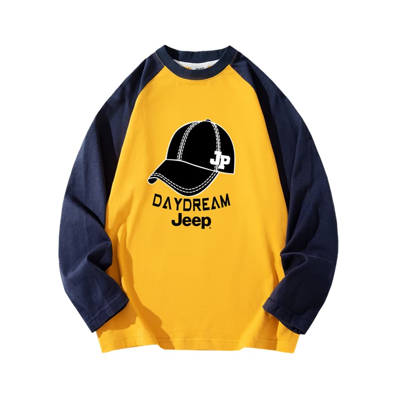 Jeep Grade School TShirts Crew Neck Moderate