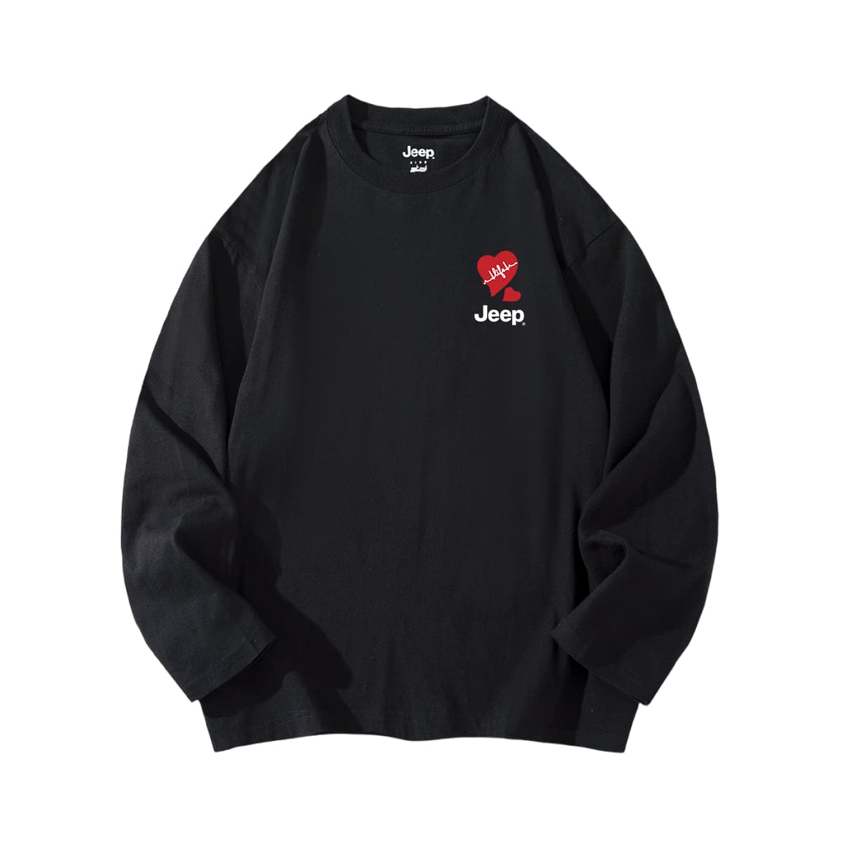 Jeep Grade School TShirts Crew Neck Moderate Stretch