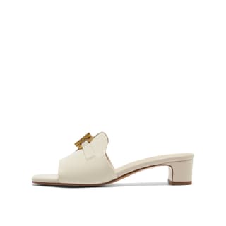 Joypeace Rubber Sole Slide Slippers Beige