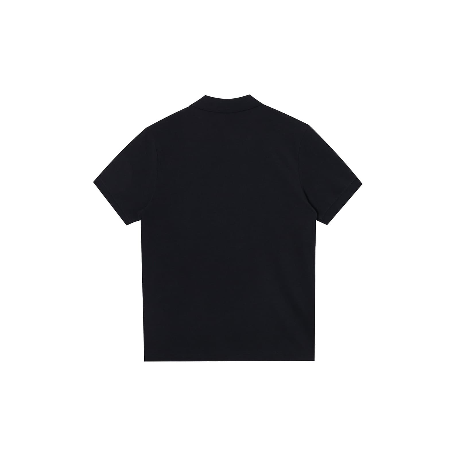 Nike Polo Shirts Black Polo Collar Moderate Straight Fit