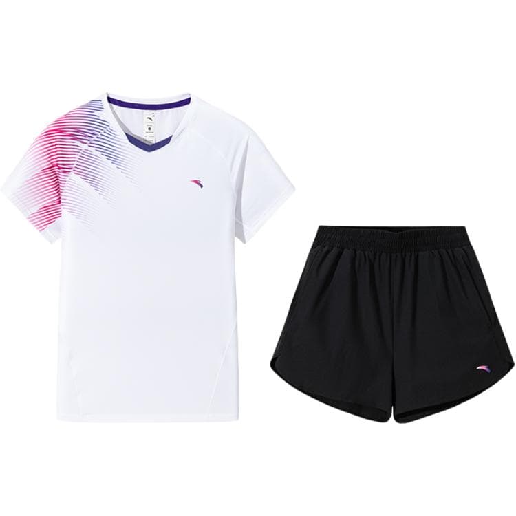 Anta Variety Collection Suit Clothing Sets (Pure White/Basic Black)