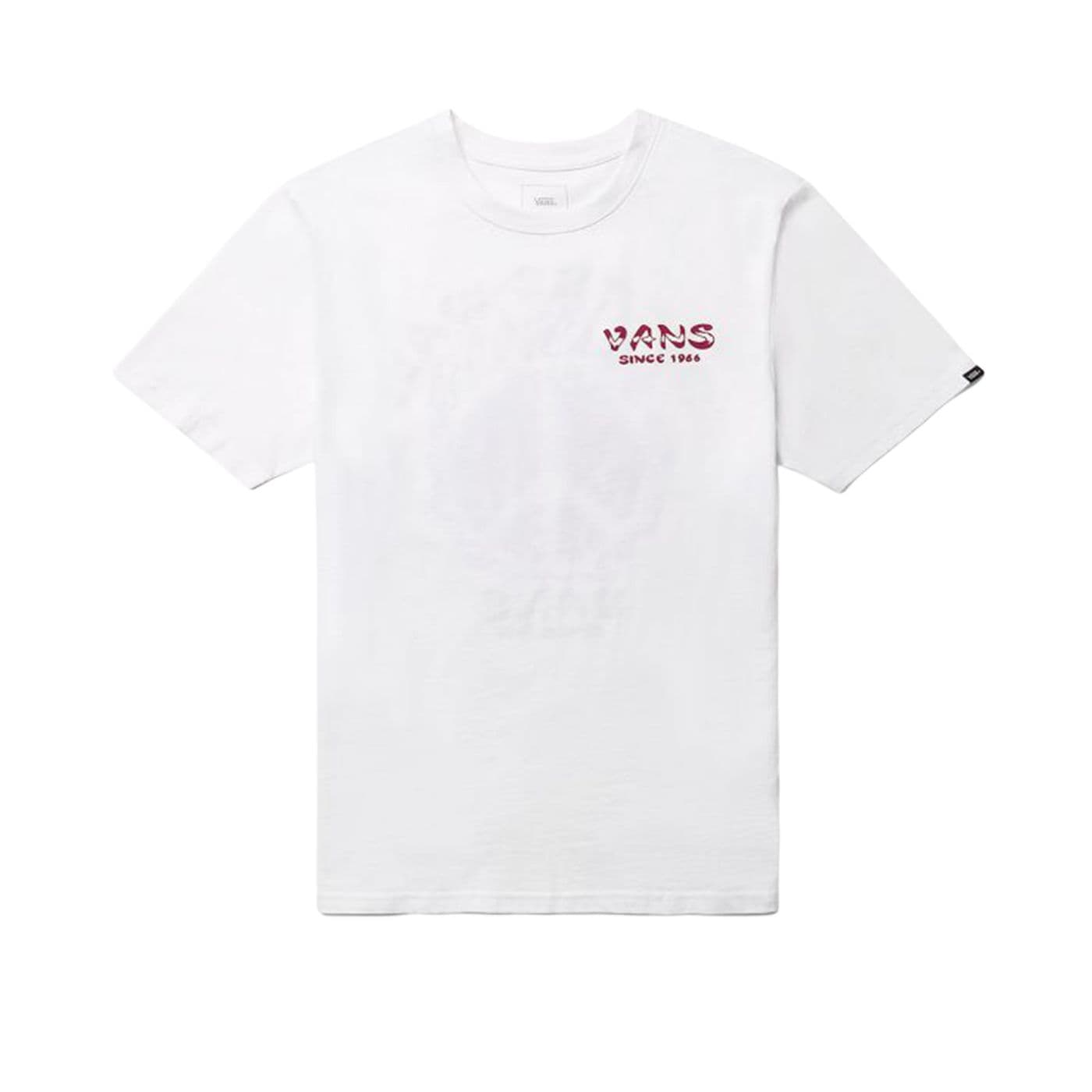 Vans 1966 T Shirts White Crew Neck Moderate Straight Fit White