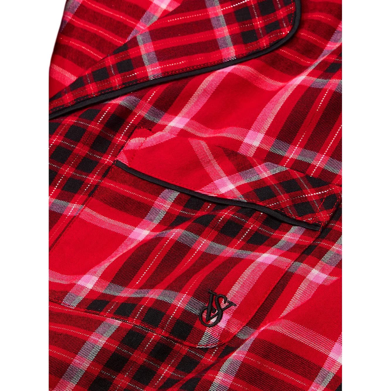 Victoria's Secret Pajama Set Red Plaid
