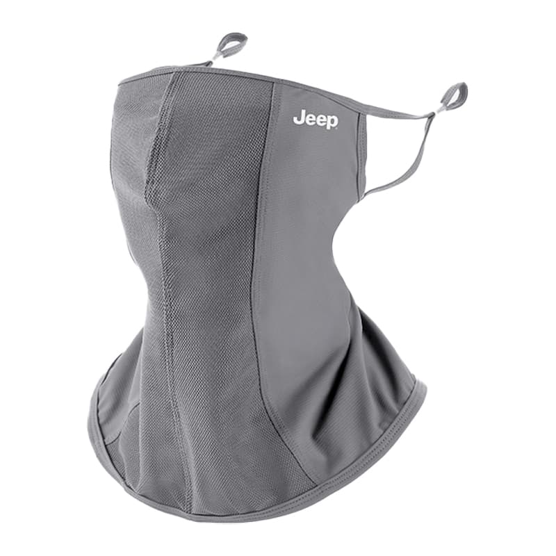 Jeep Elastane Sun Protection Masks Dark Gray