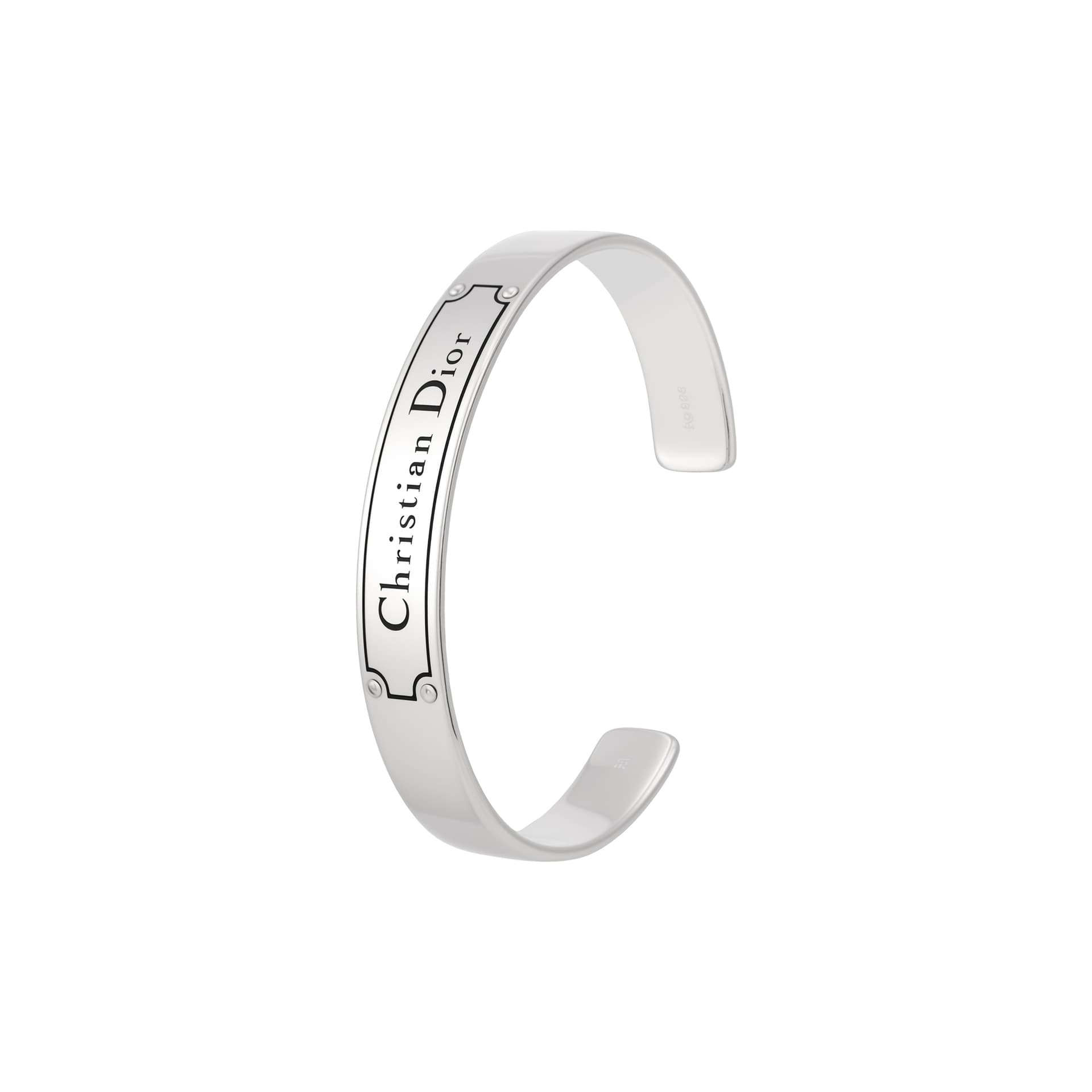 DIOR Sterling Silver Bangles Silver Silver