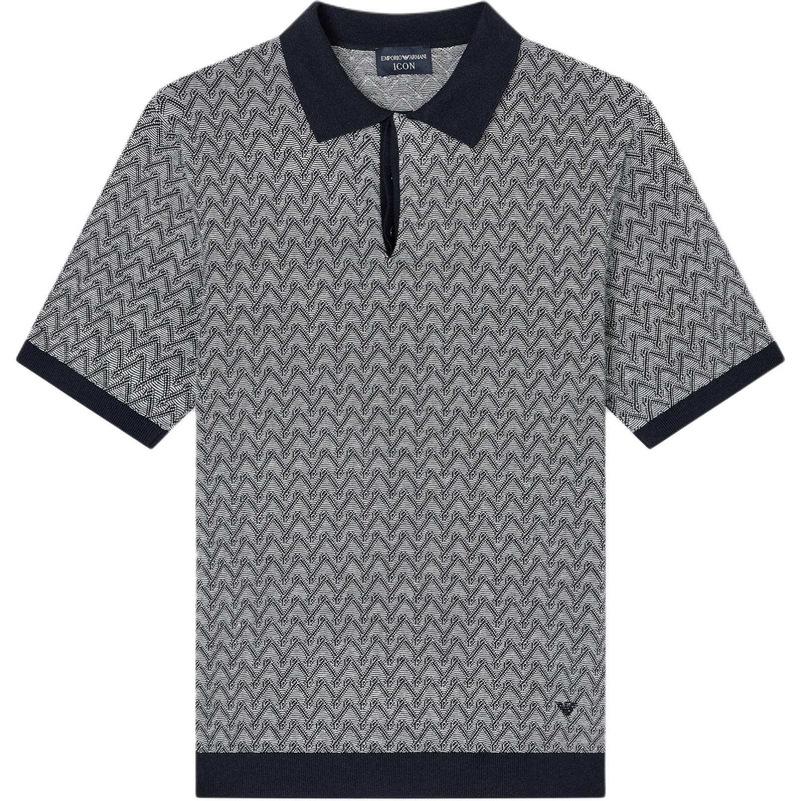 EMPORIO ARMANI FW25 Sweater Dark Marine Blue