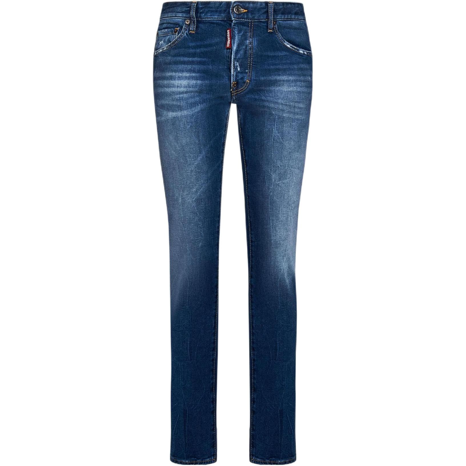 DSQUARED 2 Tidy Panelled Biker Jeans