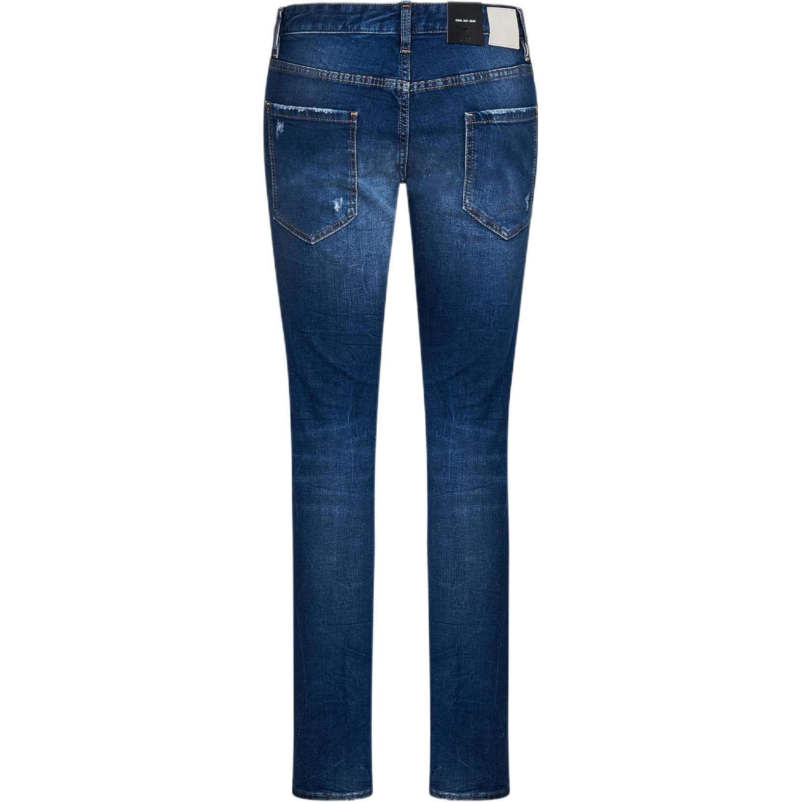 DSQUARED 2 Tidy Panelled Biker Jeans