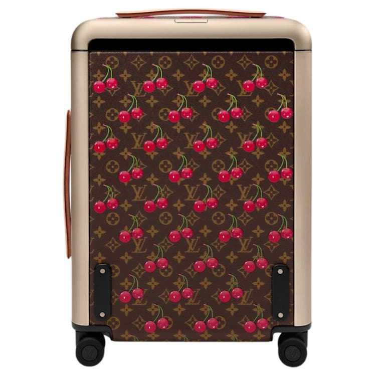 LOUIS VUITTON X Takashi Murakami Cherry Horizon 55 Brown Monogram