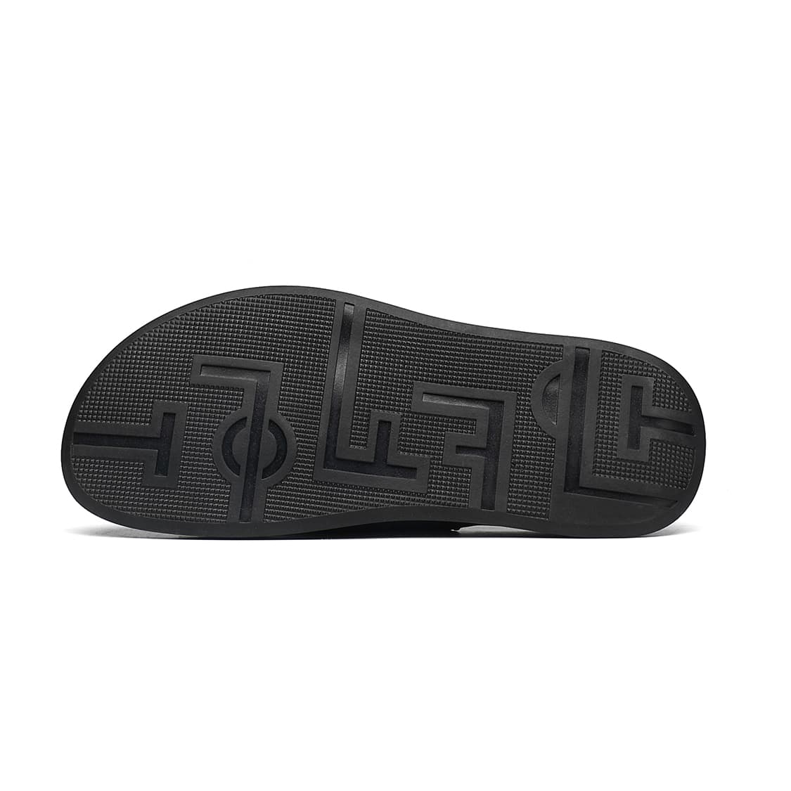 HUITE Woven Slide Slippers Black