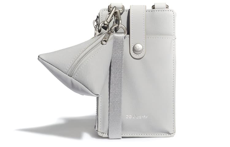 Adidas Originals PU Crossbody Bag, Shoulder Bag Regular Light Asphalt Gray Light Asphalt Gray