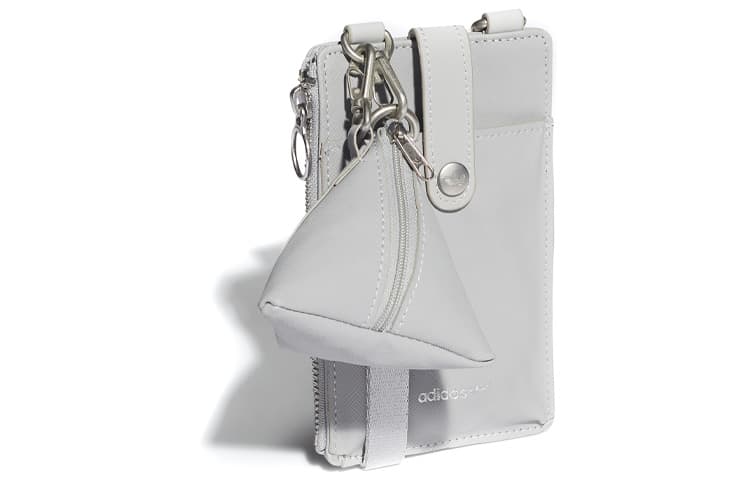 Adidas Originals PU Crossbody Bag, Shoulder Bag Regular Light Asphalt Gray