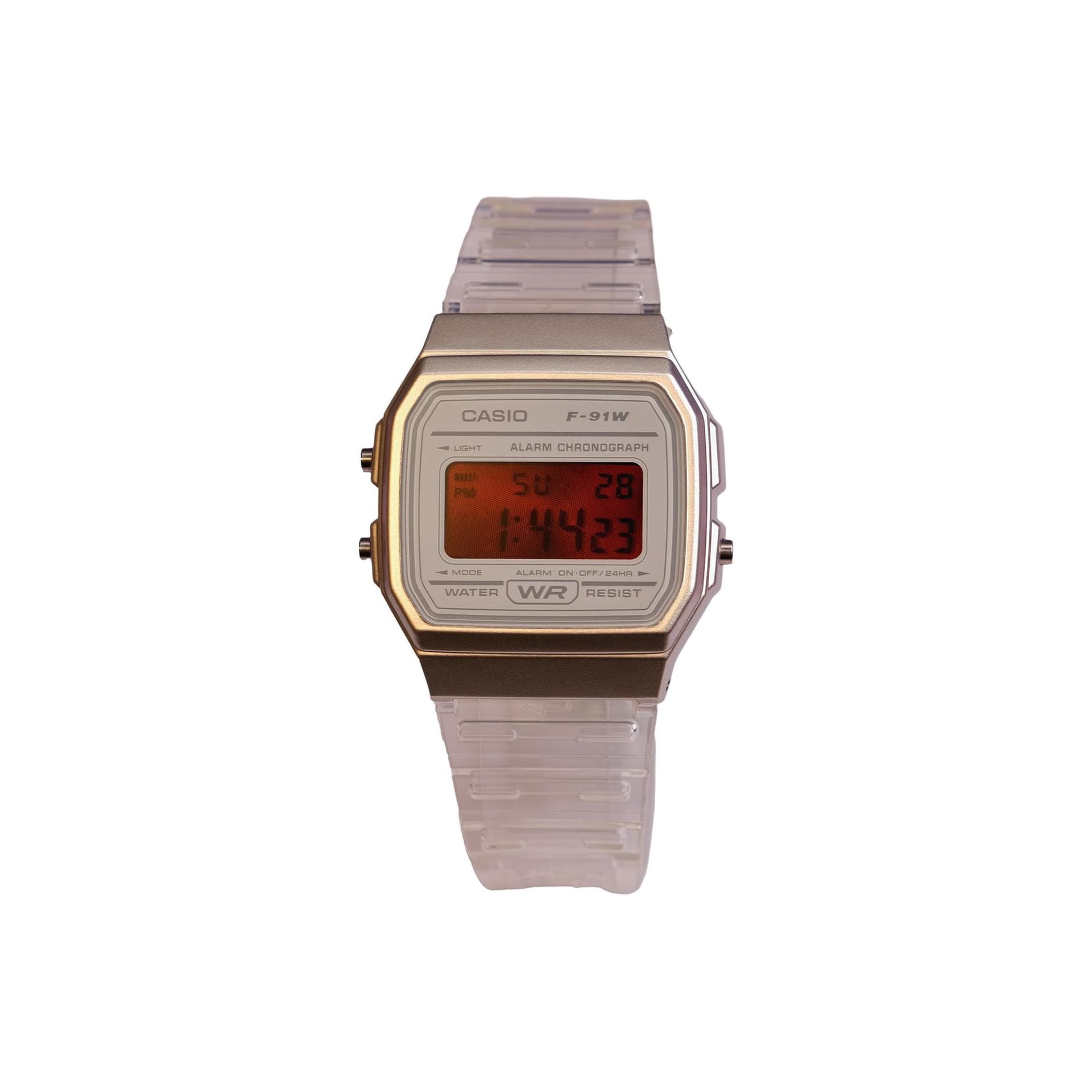CASIO Custom Collection Quartz Movement Resin Strap Watch Red Watch Dial Falling Tang Crimson Red Watch Dial