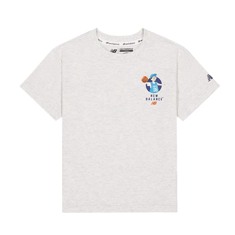 New Balance T Shirt Gray Children Aged 3 7 Years Old Gray